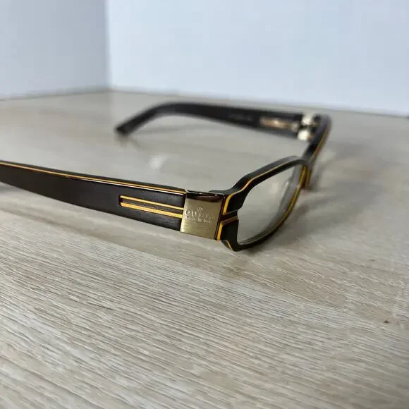 Gucci GG2916 GRN Eyeglasses Brown Orange Frames 50-14-125 - Picture 4 of 11